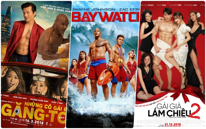 Những kiểu 'khoe thân' nóng bỏng của nam chính trên poster phim Ảnh 2