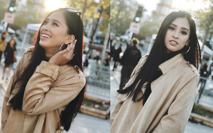 Hoa hậu Tiểu Vy khoe hình ảnh rạng rỡ, trẻ trung trên đất Pháp Ảnh 2