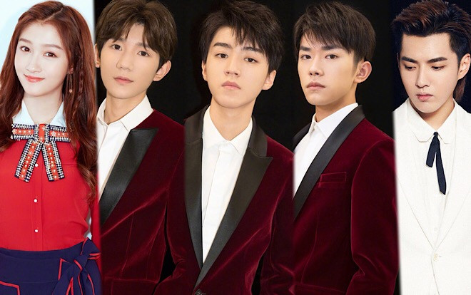 TFBOYS, Ngô Diệc Phàm, Lý Vũ Xuân và Quan Hiểu Đồng trong chương trình mừng 'National Day' Ảnh 2