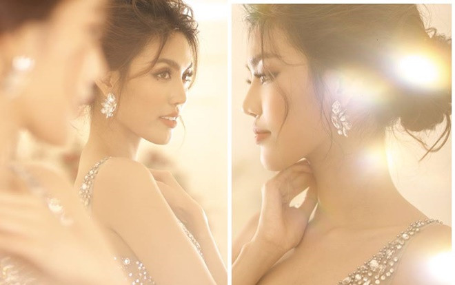 Không hề kém xa Nhã Phương, Lan Khuê cũng ‘trình làng’ mẫu váy cưới tuyệt đẹp khiến fan nức nở Ảnh 2