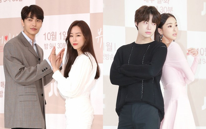 Họp báo 'The Beauty Inside': Seo Hyun Jin - Lee Da Hee xinh lung linh, tình tứ bên Lee Min Ki và Ahn Jae Hyun Ảnh 2