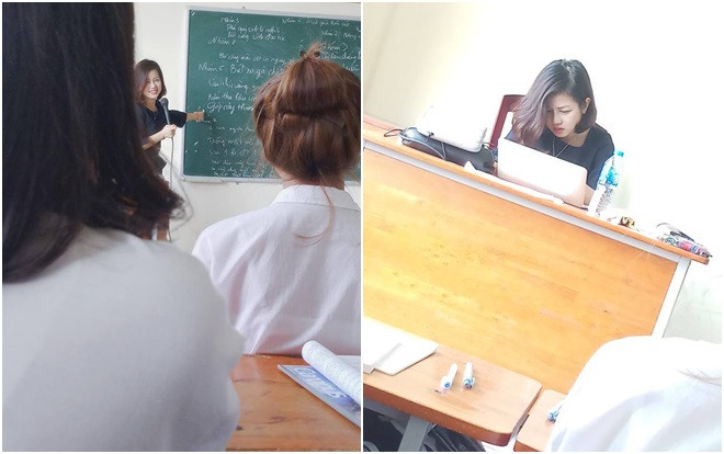 Xuất hiện cô giáo có góc nghiêng xinh 'thần thánh' khiến dân mạng 'đau tim' Ảnh 2