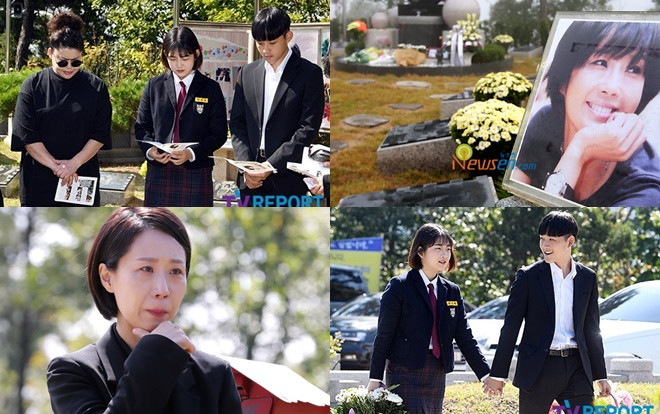 Kỷ niệm 10 năm ngày mất của diễn viên Choi Jin Sil: Con trai - con gái nói nhớ mẹ, đồng nghiệp bất giác rơi lệ bên mộ Ảnh 2