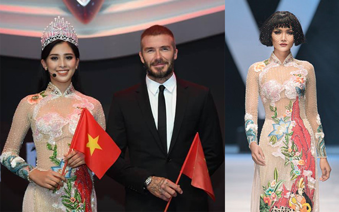 Trần Tiểu Vy lại làm fan 'xoắn não' khi mặc áo dài 'trăm trứng nở trăm con' giống H'Hen Niê Ảnh 2