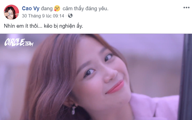 MC Cao Vy bất ngờ đăng tải clip xinh đẹp kèm theo lời cảnh báo dí dỏm 'nhìn em ít thôi… kẻo bị nghiện ấy' Ảnh 2