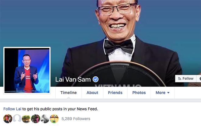 Bị giả mạo suốt bao năm qua, cuối cùng nhà báo Lại Văn Sâm đã có Facebook chính chủ Ảnh 2