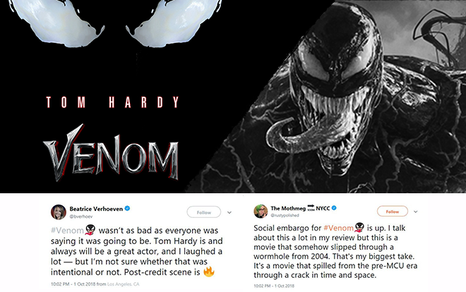 'Venom' được đánh giá là phim siêu anh hùng có phong cách hoài cổ từ những năm 2000 Ảnh 2
