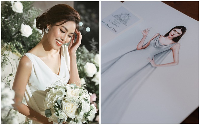Trước hôn lễ, cùng ngắm nhìn thiết kế chủ đạo sẽ được Lan Khuê diện trong ngày trọng đại của mình Ảnh 2