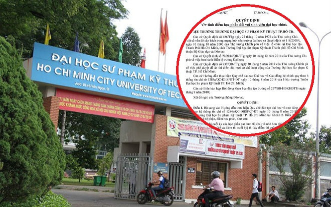 Quy định gây tranh cãi của ĐH Sư phạm kỹ thuật TP.HCM: Phạm điểm liệt thi cuối kỳ cả học phần bị hạ điểm Ảnh 2