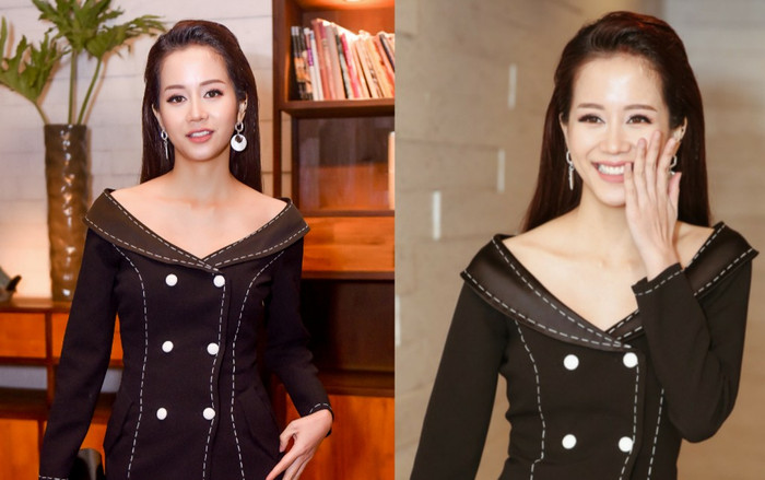 Diện đầm trễ nải, An Nguy tái xuất rạng rỡ sau scandal tình cảm Ảnh 2