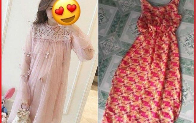 Bà bầu đặt hàng online mua váy bầu sang chảnh nhưng lại nhận được đầm maxi rẻ tiền cũ kĩ còn bị chủ shop cho ăn 'thịt lừa' Ảnh 2