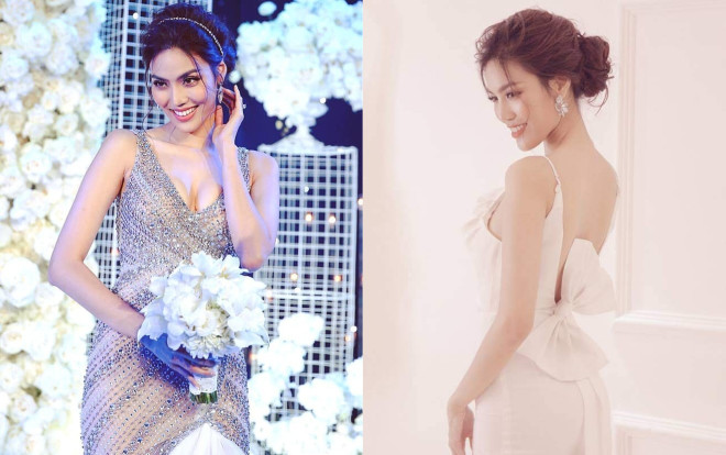 Thay liền 4 bộ váy cưới, Lan Khuê xứng danh cô dâu thay đồ nhiều nhất lịch sử Ảnh 2