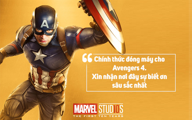 Xúc động trước tâm thư của Chris Evans cảm ơn 'Avengers 4' và chia tay nhân vật Captain America Ảnh 2