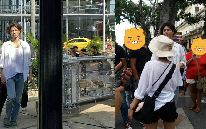 Song Hye Kyo xinh đẹp, Park Bo Gum bù xù kém sắc trên phim trường ‘Boyfriend’ tại Cuba Ảnh 2