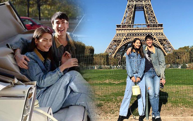 Nadech và Yaya hẹn hò hạnh phúc nơi trời Pháp Ảnh 2