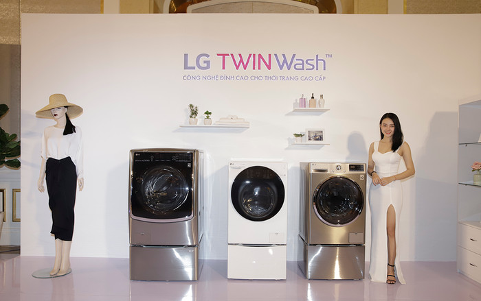LG giới thiệu máy giặt lồng đôi TWINWash tại Việt Nam: Có thể điều khiển thông qua smartphone! Ảnh 2