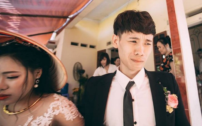Chú rể mếu máo trong ngày rước dâu và lý ra đằng sau khiến dân tình ngưỡng mộ Ảnh 2