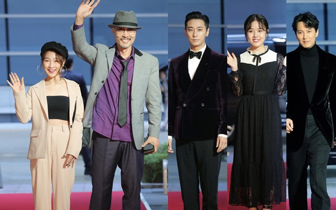 Nữ diễn viên trẻ Việt Nam Vi Xù cùng cặp chú-cháu 'Thử thách thần chết' tham dự 'Buil Film Awards 2018' Ảnh 2