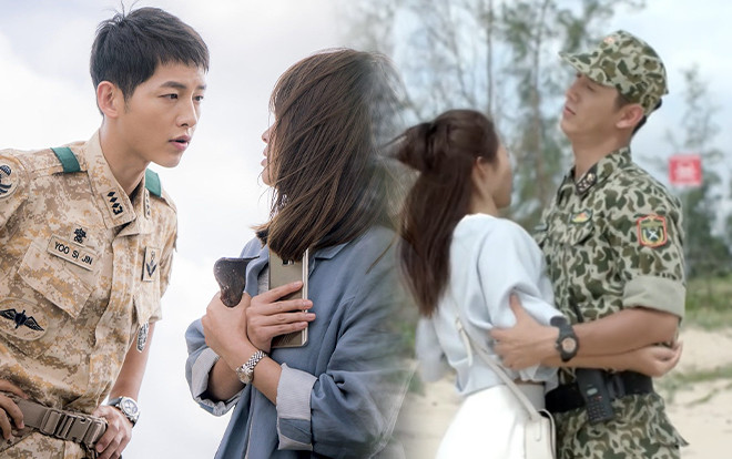 So cảnh gỡ mìn, nam quân nhân khoe hình thể trong tập 7-8 'Hậu duệ mặt trời Việt Nam' và bản gốc Ảnh 2