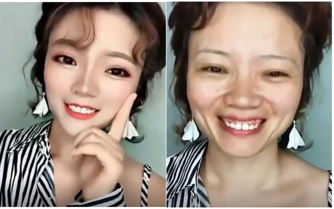 Tận mắt chứng kiến trình trang điểm đã đạt đến ‘cảnh giới’ của những ‘gái xấu nhưng biết phấn đấu’ Ảnh 2