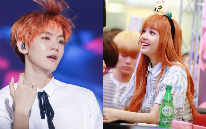 Chẳng cần đến Halloween, các idol này sẽ khiến bạn muốn nhuộm tóc cam bí ngô ngay Ảnh 2