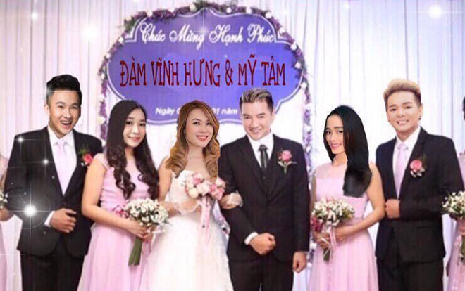 Cư dân mạng truyền tay bức ảnh: 'Đám cưới' lung linh của Đàm Vĩnh Hưng - Mỹ Tâm Ảnh 2