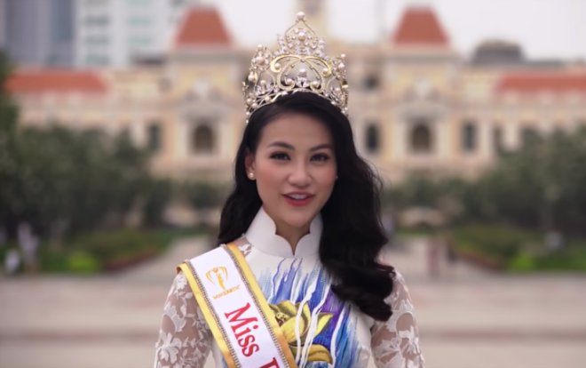 Đọ 'level' trong eco video gửi đến Miss Earth, Phương Khánh khác gì Hà Thu? Ảnh 2