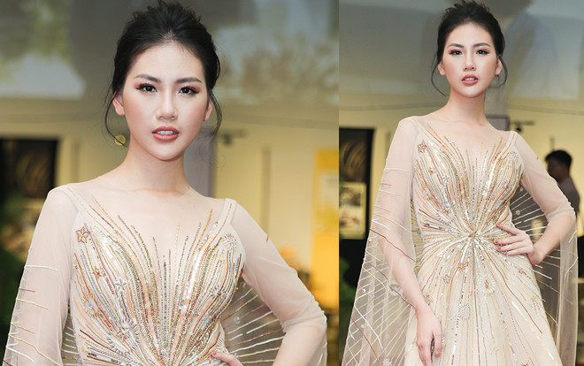 Siêu mẫu Vàng Quỳnh Hoa đẹp như nữ thần 'quét sạch' thảm đỏ sự kiện Ảnh 2