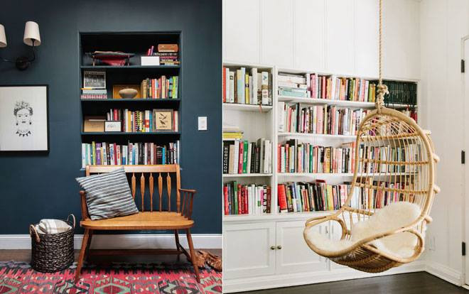 Những góc đọc sách đẹp như trong mơ bạn có thể tự làm trong nhà Ảnh 2