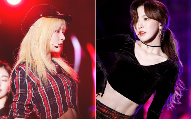 Mới ngày nào còn bụ bẫm, giờ Wendy (Red Velvet) đã có cơ bụng săn chắc không kém gì Seulgi Ảnh 2