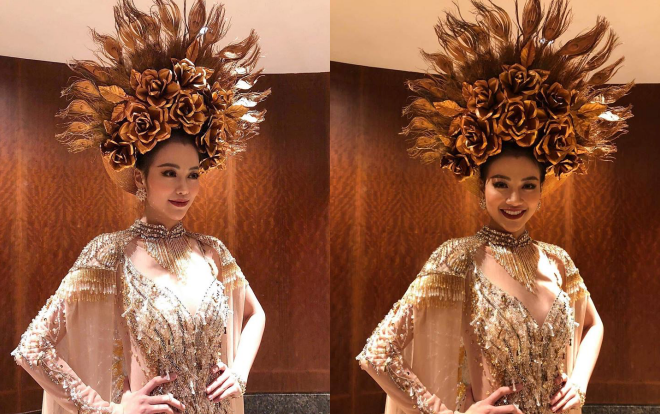 'Nữ thần mặt trời' Phương Khánh toả sáng đạt Huy chương Vàng tại Hoa hậu Trái Đất 2018 Ảnh 2