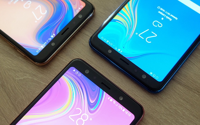 Cận cảnh Samsung Galaxy A7 với trang bị 3 camera đến từ Samsung Ảnh 2