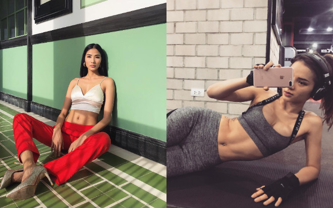 Xem cơ bụng số 11 đẹp 'tê tái' của Hoàng Thùy- Ngọc Trinh, ta chỉ muốn chạy ngay đến phòng tập! Ảnh 2