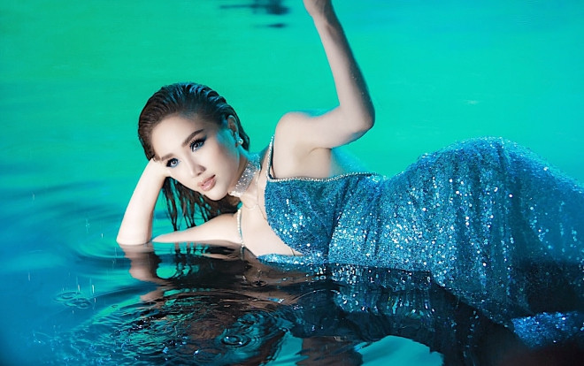 Quyết quay trở lại đường đua Vpop, Bảo Thy hóa thành nàng tiên cá xinh lung linh trong MV 'I Can't Breath' Ảnh 2
