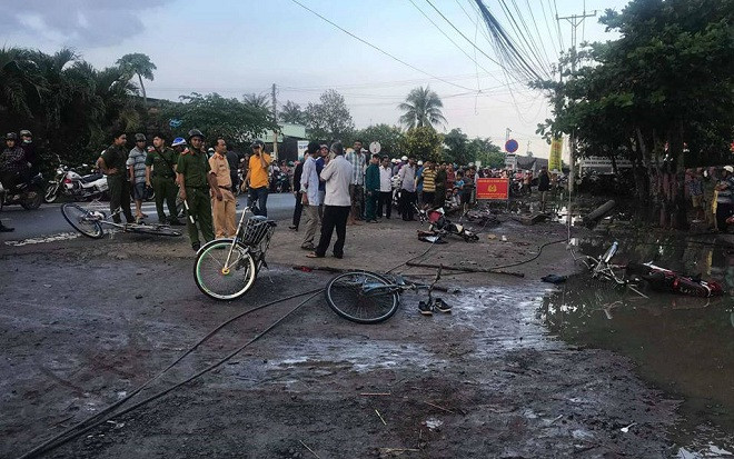 Vụ dây điện đứt khiến 2 học sinh tử vong: Điện lực nói gì? Ảnh 2