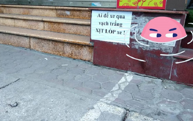 Cảnh báo nhẹ nhàng mà sâu cay khiến dân mạng bảo nhau học theo, còn người đi đường toát mồ hôi hột Ảnh 2