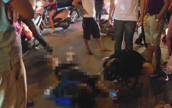 Cố vượt đèn đỏ, cô gái trẻ bị ô tô tông trọng thương ngay trong đêm Ảnh 2