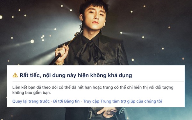 Tài khoản Facebook cá nhân của Sơn Tùng M-TP có thể khó lấy lại được Ảnh 2