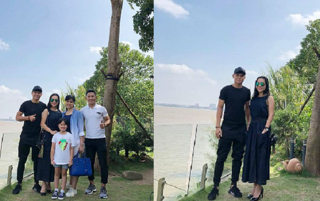 Tái xuất với thần thái sang trọng quý phái khi chụp ảnh cùng Xuân Mạnh U23 Việt Nam, vợ đại gia kim cương Chu Đăng Khoa nhận 'cơn mưa' lời khen Ảnh 2