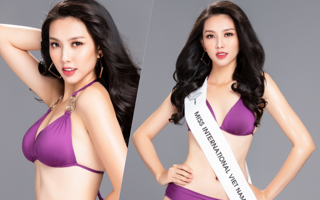 Thuỳ Tiên tung bộ ảnh bikini 'bỏng mắt' dập tan tin đồn tăng cân trước một tuần sang Nhật thi Miss International 2018 Ảnh 2