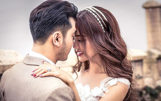 Ưng Hoàng Phúc - Kim Cương khoe trọn bộ ảnh cưới cực đẹp được chụp tại Đà Nẵng Ảnh 2