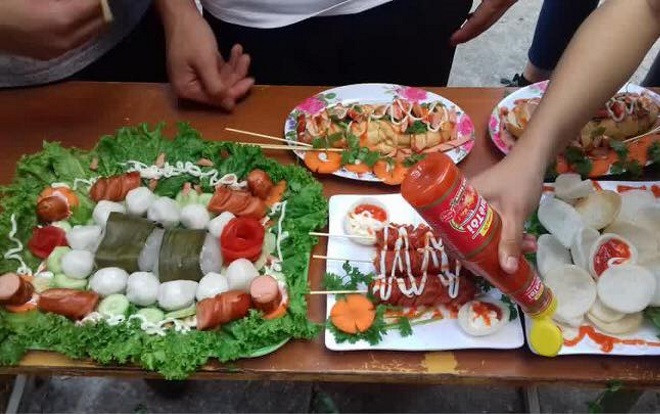 20-10 sớm cực ngầu của học sinh 'nhà người ta': Thi nấu ăn cấp 'ao làng' hoành tráng như tuyển đầu bếp chuyên nghiệp Ảnh 2