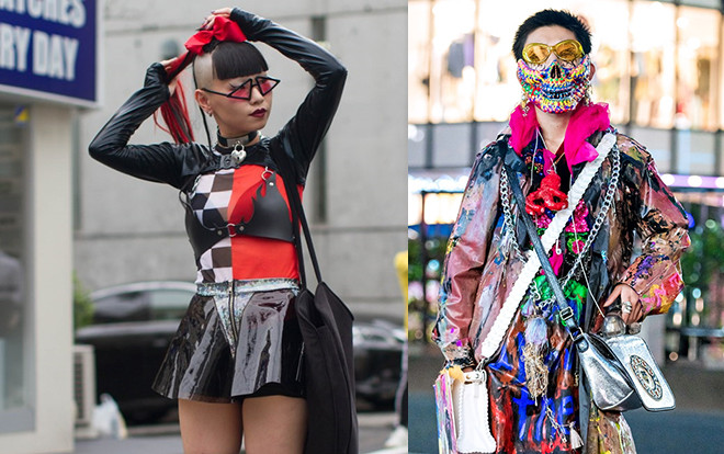 Giới trẻ Nhật Bản ăn vận độc - dị và gây shock tại Tokyo Fashion Week Ảnh 2