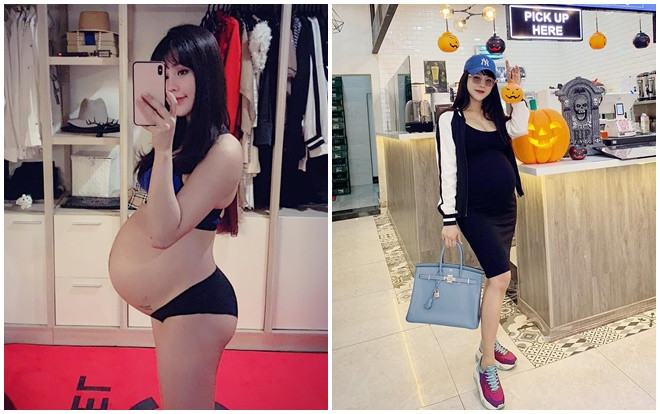 Diệp Lâm Anh có lẽ là bà bầu xinh đẹp nhất Vbiz, sắp sinh nhưng vẫn nóng bỏng vô cùng Ảnh 2