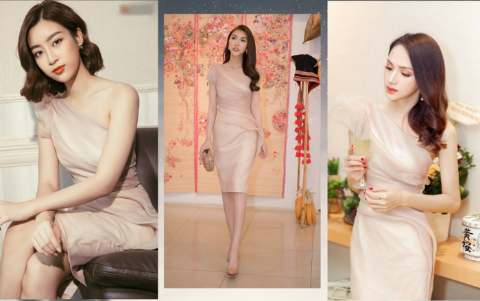 Mặc cùng đầm, phối cùng kiểu, Đỗ Mỹ Linh khác hẳn Hương Giang, Tường Linh nhờ điều này! Ảnh 2