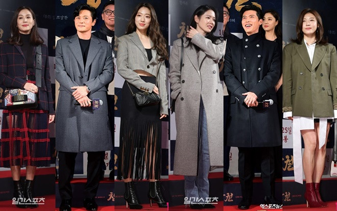 Công chiếu phim 'Rampant': Vợ Jang Dong Gun đọ sắc cùng 'hội bạn gái' của Hyun Bin - Son Ye Jin, Ha Ji Won và Park Shin Hye Ảnh 2