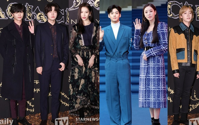 Cha Eun Woo, Winner, Sunmi cùng Ahn Jae Hyun và Lee Da Hee chiếm postlight tại 'Hera Seoul Fashion Week' ngày 3 Ảnh 2
