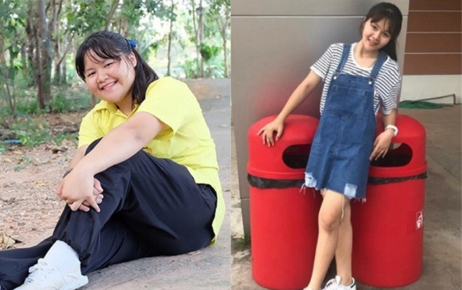 Từng bị gọi là ‘voi nước’ vì nặng tới 100kg, cô gái chỉ giảm cân mà lột xác ngỡ ngàng như phẫu thuật thẩm mỹ Ảnh 2