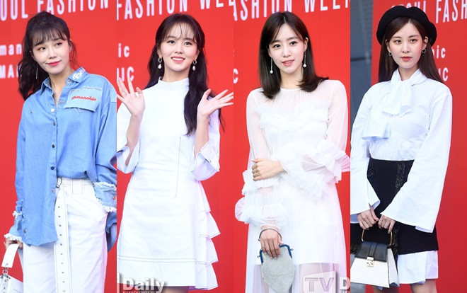Kim Soo Hyun, Seohyun và Eun Jung (T-ara) hóa nữ thần trong 'Tuần lễ thời trang Hera Seoul' ngày 4 Ảnh 2