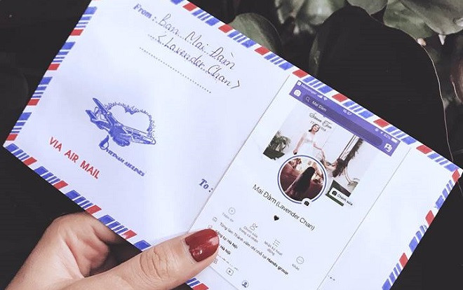 Ảnh đính kèm phong bì mừng đám cưới xưa rồi, giờ phải dán ảnh trang cá nhân Facebook Ảnh 2